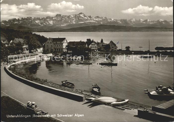 Unteruhldingen Schweizer Alpen Boot