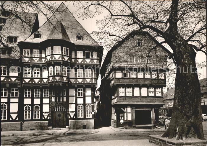 GOSLAR Harz Niedersachsen Stadthaus Alte Fachwerkhaeuser