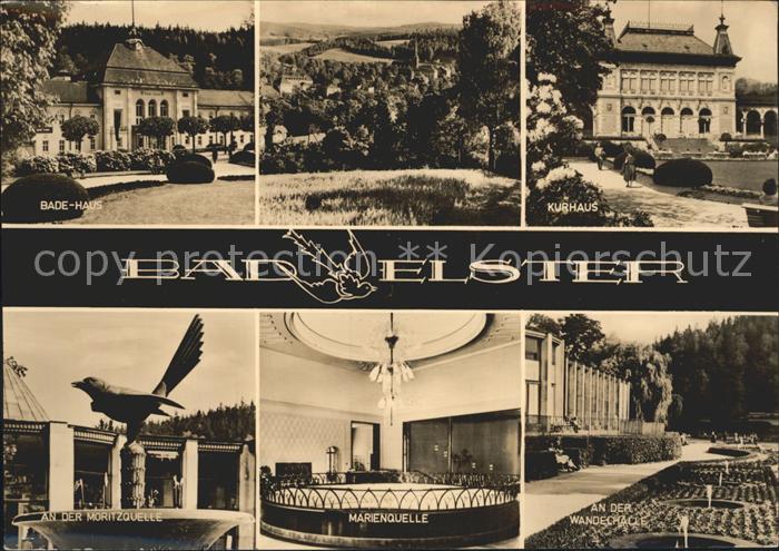 Bad Elster Badehaus Kurhaus Wandelhalle Marienquelle Moritzquelle