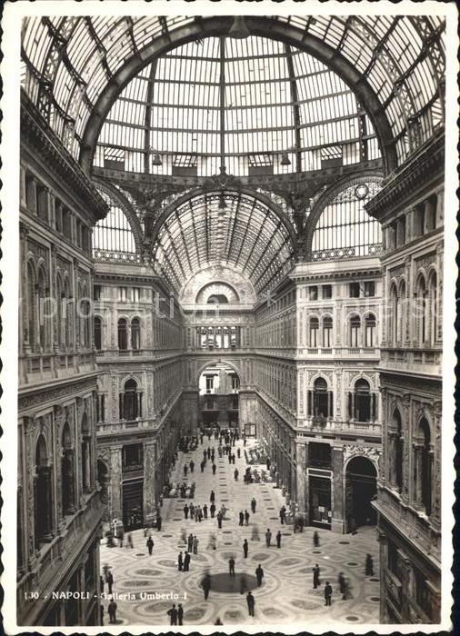 Napoli Neapel Galleria Umberto I