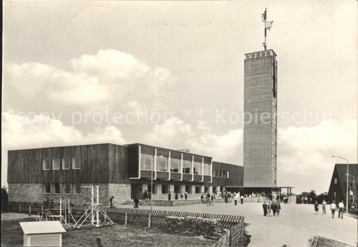 Oberwiesenthal Erzgebirge HO Gaststaette Fichtelberghaus