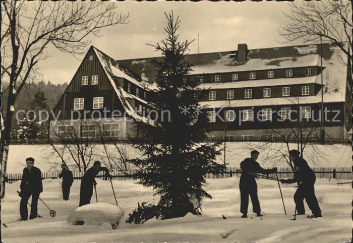 Rehefeld-Zaunhaus FDGB Erholungsheim Aufbau