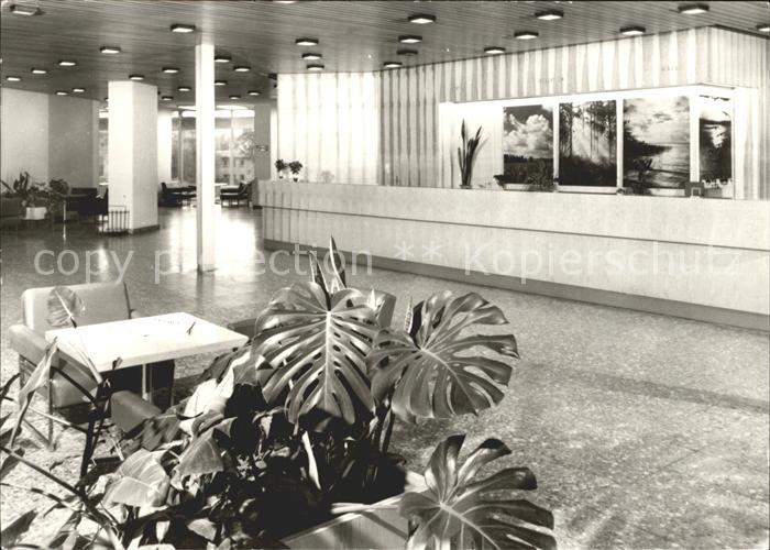 Klink Waren Erholungsheim Herbert Warnke Empfang