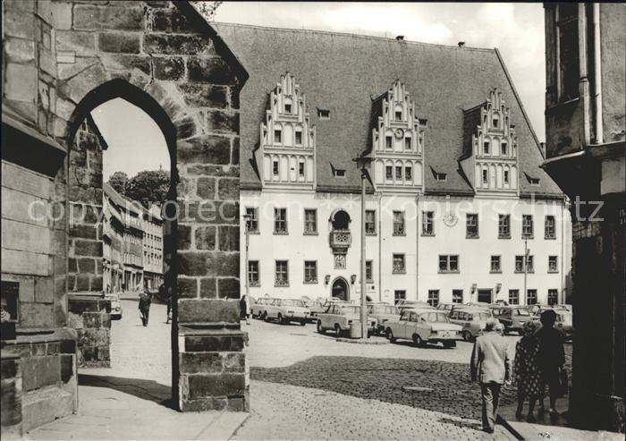 Meissen Elbe Sachsen Rathaus
