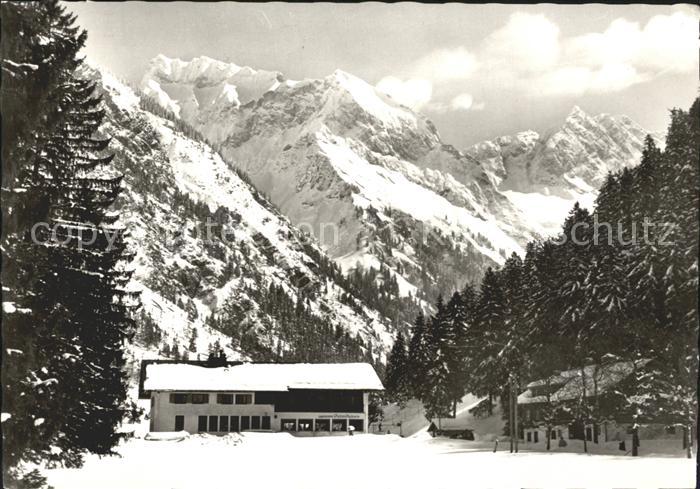 Oberstdorf Berggasthaus Oytalhaus Schneck Himmelhorn Grosse Wilde
