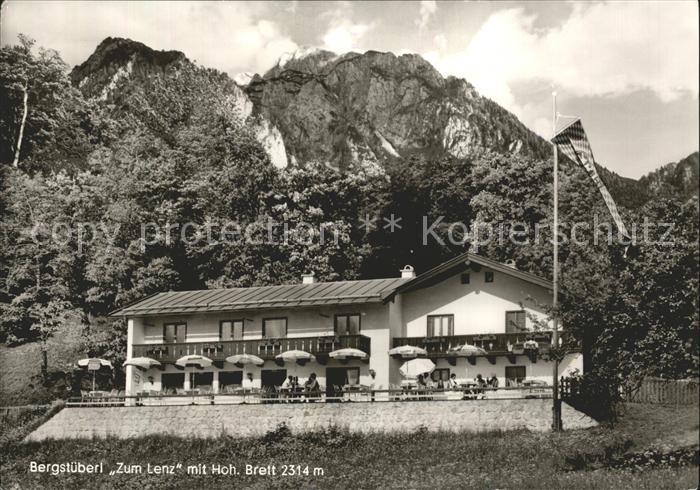 Koenigsee Berchtesgaden Bergstueberl Zum Lenz
