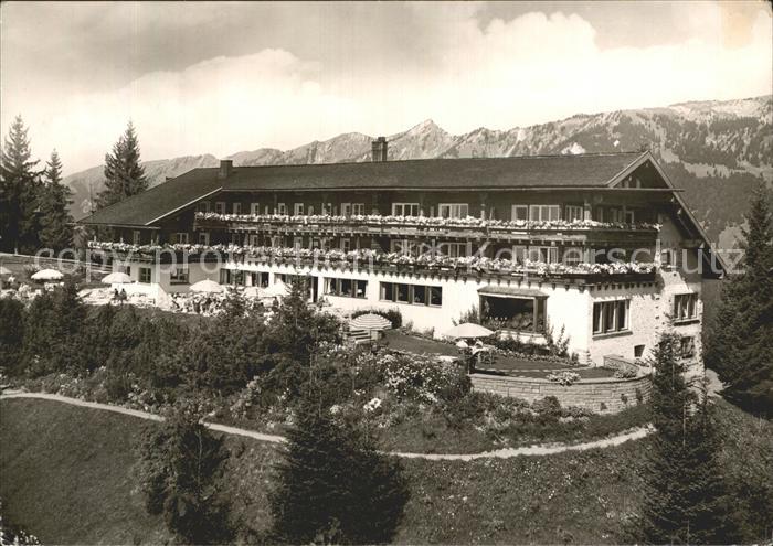 Sonthofen Oberallgaeu Berghotel Allgaeuer Berghof