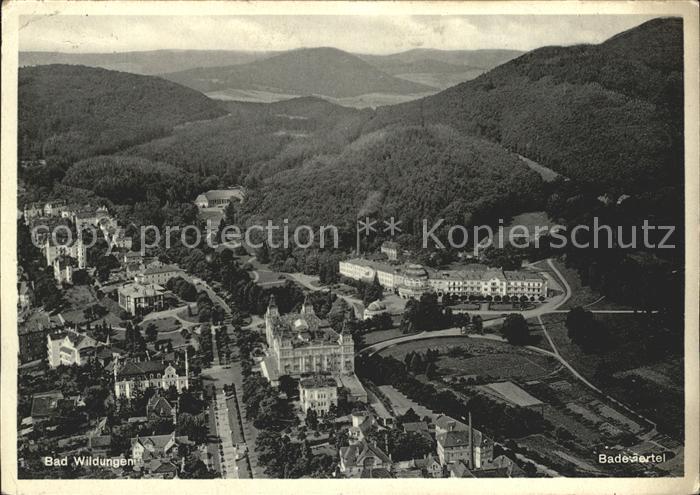 Bad Wildungen Fliegeraufnahme