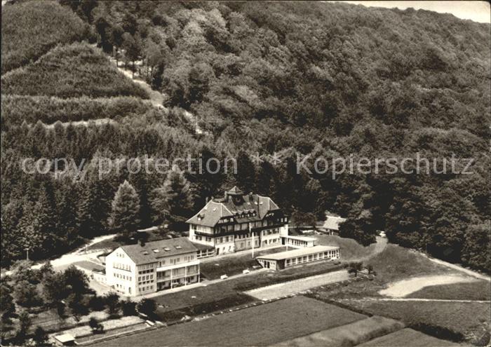 Bad Wildungen Fliegeraufnahme Kinderkurheim