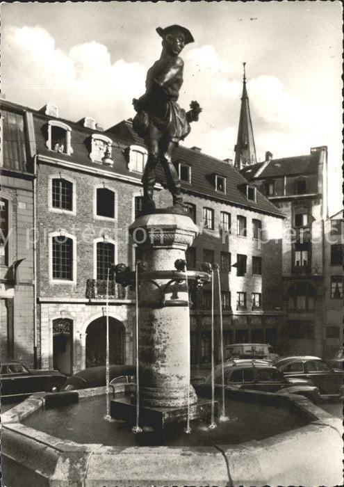 Aachen Huehnerdieb-Brunnen