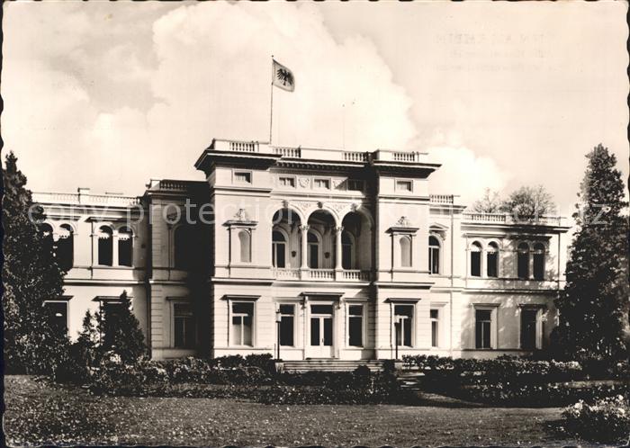 Bonn Rhein Villa Hammerschmidt Sitz des Bundespraesidenten