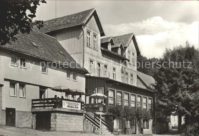 Altenbrak Harz FDGB Erholungsheim Weisses Ross