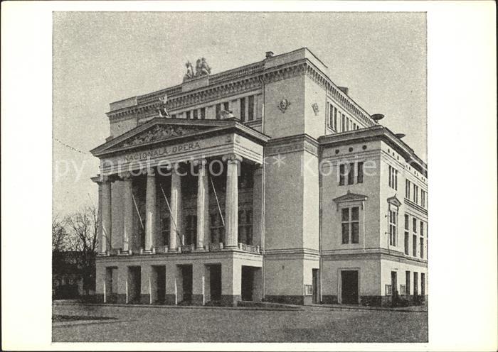 Riga Lettland Oper