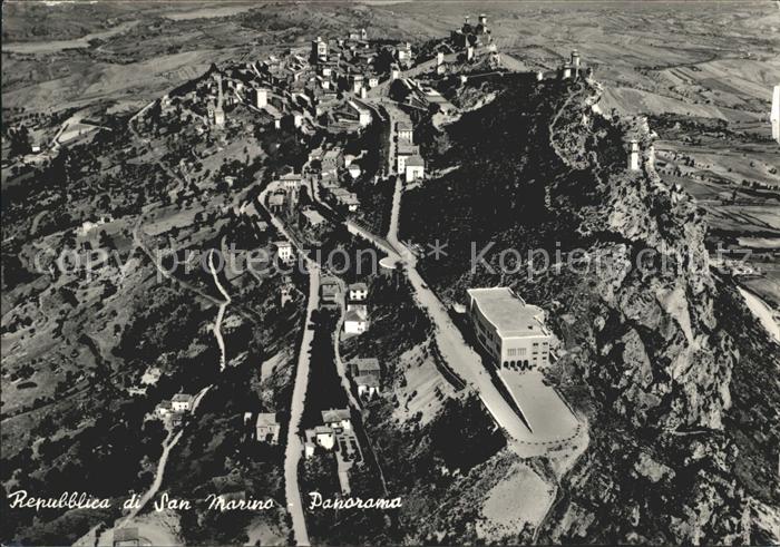 San Marino San Marino Fliegeraufnahme