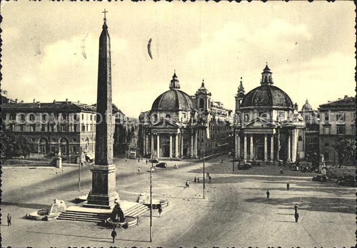 Roma Rom Piazza del Popolo