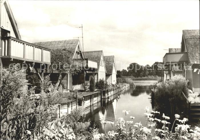 Teterow Mecklenburg Vorpommern Bootshaeuser