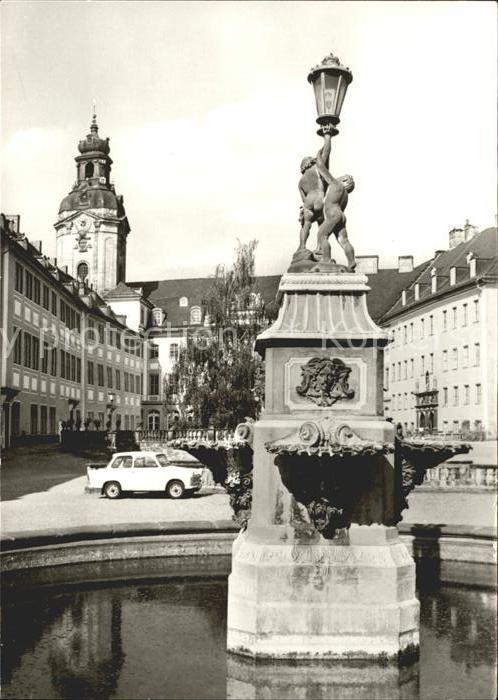 Rudolstadt Heidecksburg Schlosshofbrunnen