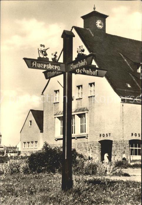 Johanngeorgenstadt Post Wegweiser