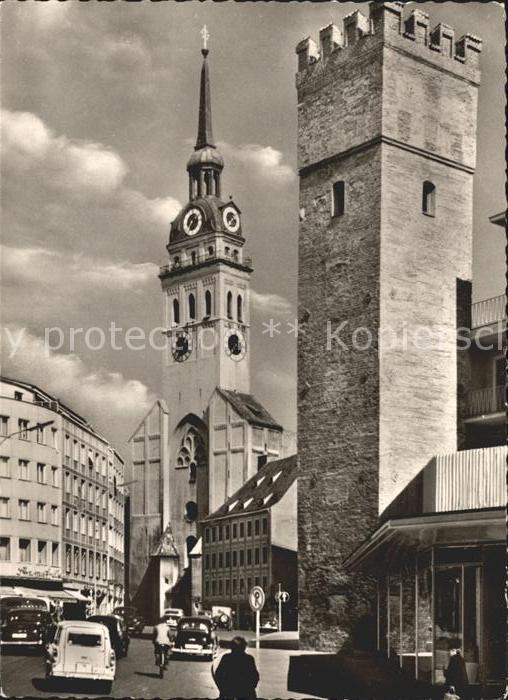 Muenchen Bayern Loewenturm