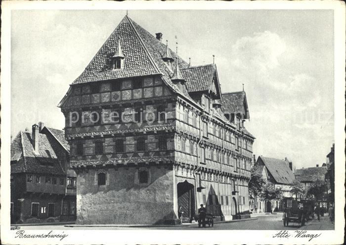 BRAUNSCHWEIG  CITY alte Waage