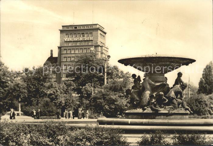 DRESDEN Elbe Neustadt Platz der Einheit