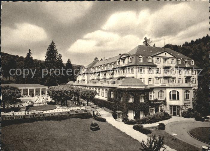 Schlangenbad Taunus Kurhotel Kurgarten