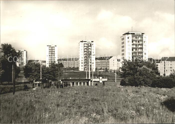 Plauen Vogtland Neubauten am Oberen Bahnhof