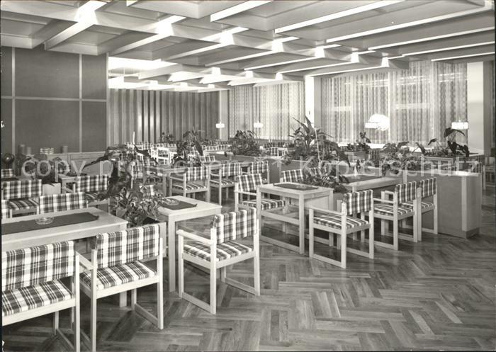 Oberhof Thueringen FDGB Erholungsheim Fritz Weineck Restaurant