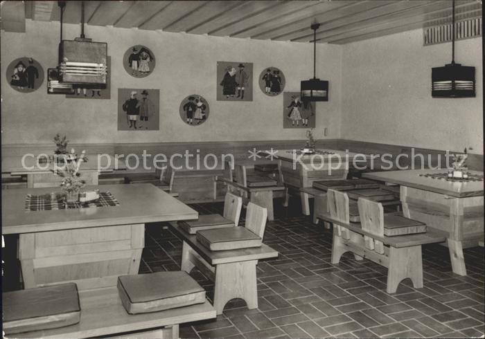 Finsterbergen FDGB Erholungsheim Wilhelm Pieck Furhmannstube