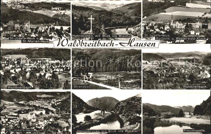 Hausen Waldbreitbach Kurheim Hahnenstein Kreuz Wiedtal Westerwald Klinik Kreuzka