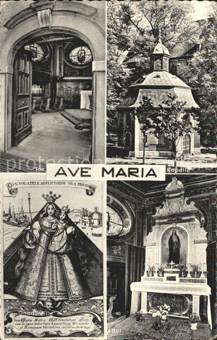 Kevelaer Gnadenkapelle Ave Maria Gnadenbild Altar