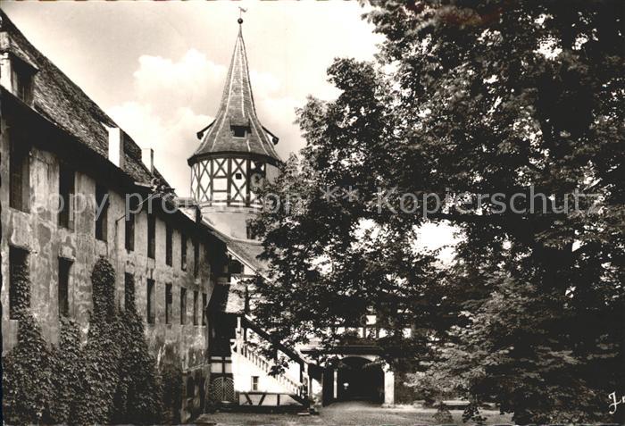Roth Nuernberg Hof mit Schloss Ratibor