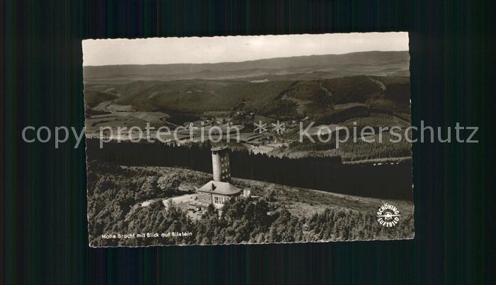 Kirchhundem Aussichtsturm Hohe Bracht Fliegeraufnahme