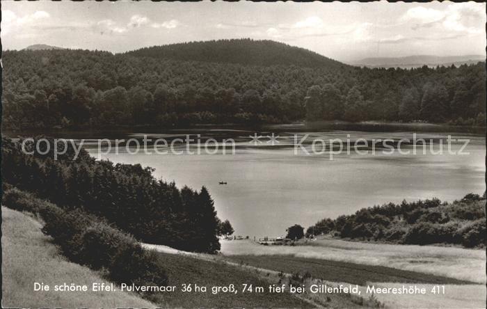 Gillenfeld Pulvermaar Eifel