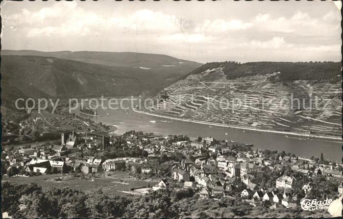Bingen Rhein Bingerbrueck Nahemuendung Maeuseturm Burgruine Ehrenfels Fliegerauf