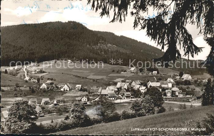 Roet Baiersbronn Gesamtansicht Luftkurort Murgtal
