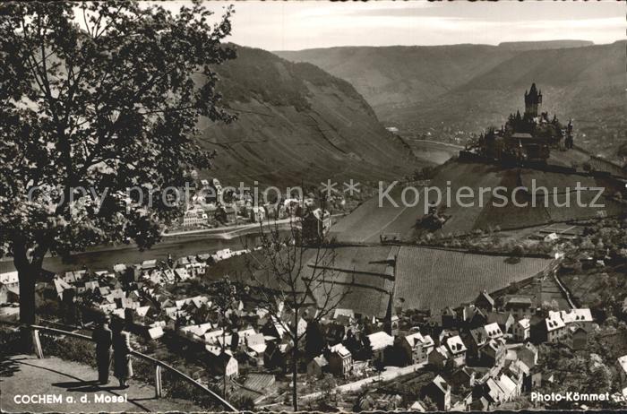 Cochem Mosel Panorama mit Burg