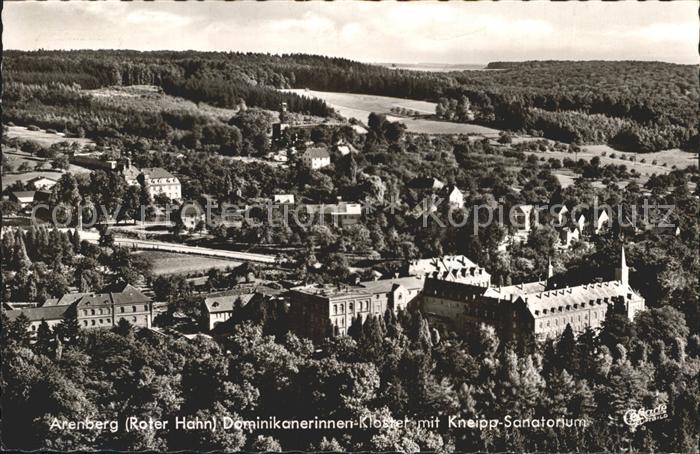 Arenberg Koblenz Roter Hahn Dominikanerinnen Kloster Kneipp Sanatorium Fliegerau