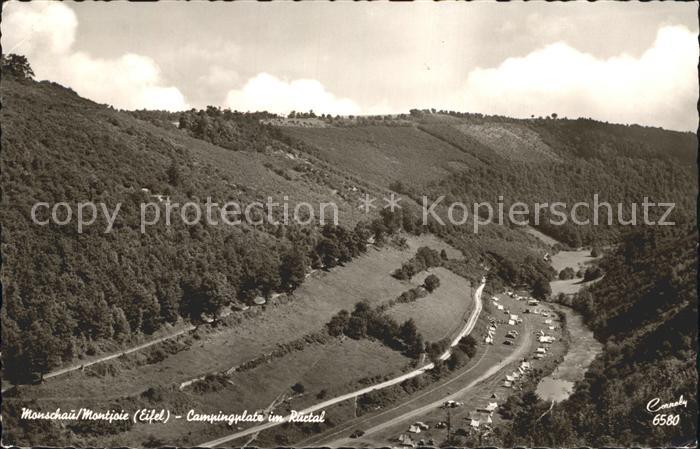 Monschau Montjoie NRW Campingplatz im Rurtal