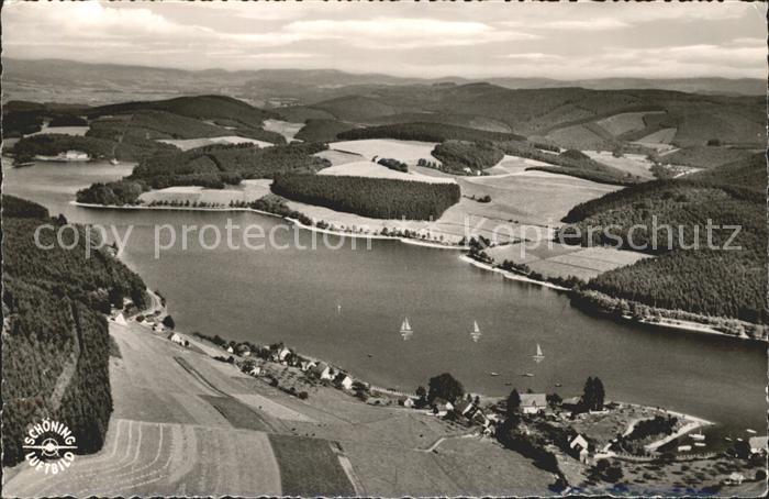 Listertalsperre Fliegeraufnahme