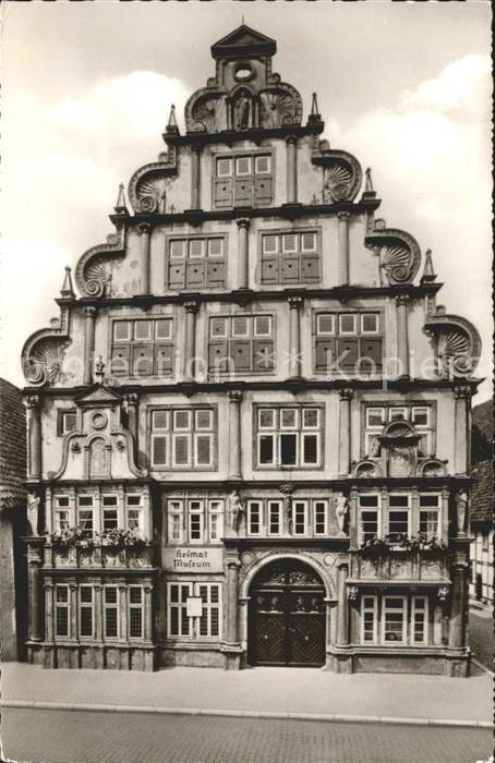 Lemgo Lippe NRW Hexenbuergermeisterhaus Giebel Alte Hansestadt
