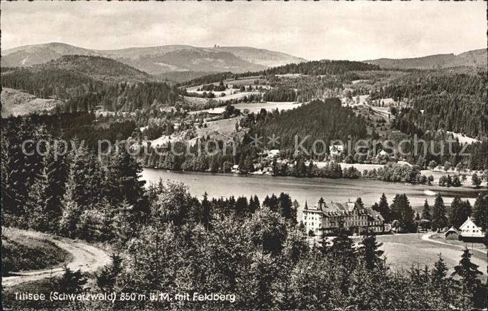 TITISEE Schwarzwald BW Panorama mit Feldberg Hochschwarzwald