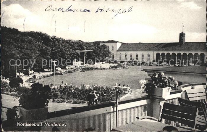 Norderney Nordseebad Kurpark Restaurant