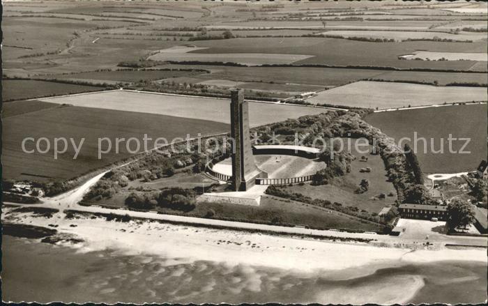 Laboe Marine Ehrenmal Ostseebad Fliegeraufnahme