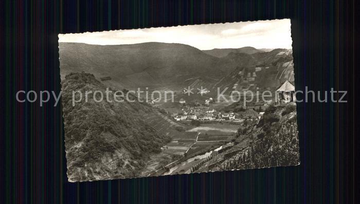 Mayschoss Panorama mit Saffenburg