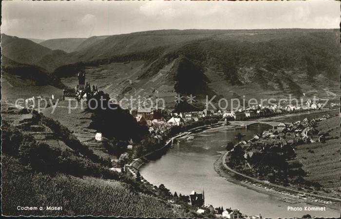 Cochem Mosel Panorama Weinberge