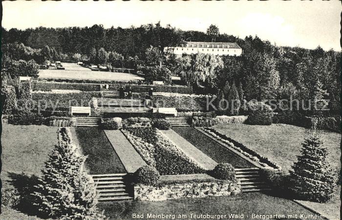 Bad Meinberg Berggarten mit Kurheim Teutoburger Wald