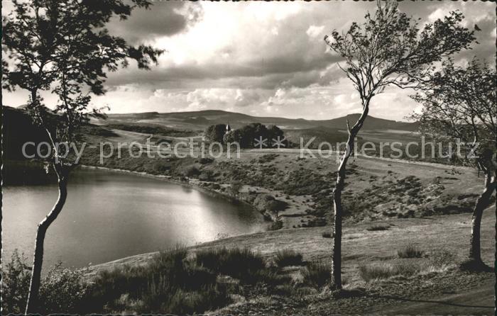 Daun Eifel Panorama Toten Maar Weinfelder Maar