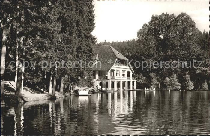 FREUDENSTADT BW Langenwaldsee Schwarzwald Huber Kartenbilder