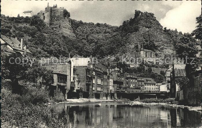 Idar-Oberstein Partie an der Nahe Schloss Felsenkirche